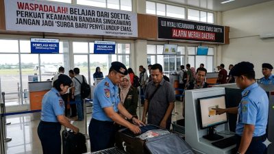 Menguji Nyali Keamanan Bandara Singkawang: Belajar dari ‘Bobolnya’ Gembong Emas di Soetta