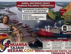 Lolos Dekat Markas Polairud, Kapal Misterius Diduga Muat 17 Ton Solar Disorot Publik