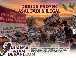 Proyek Jalan Rp30 Miliar Paoh Benua–Paribang Baru Disorot: Material Diduga Ilegal, Drainase Mulai Rontok