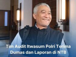 Wujud Transparansi Polri: Tim Itwasum Terima Aspirasi dan Pengaduan Masyarakat dalam Audit Kinerja di Polda NTB