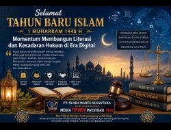 REDAKSI TIPIKOR INVESTIGASI NEWS UCAPKAN SELAMAT TAHUN BARU ISLAM 1448 H: MOMENTUM HIJRAH MENINGKATKAN KESADARAN HUKUM DI ERA DIGITAL