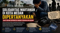 Solidaritas Wartawan di Kota Medan Dipertanyakan Saat Rekan Seprofesi Hadapi Persoalan Hukum