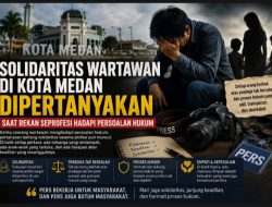Solidaritas Wartawan di Kota Medan Dipertanyakan Saat Rekan Seprofesi Hadapi Persoalan Hukum