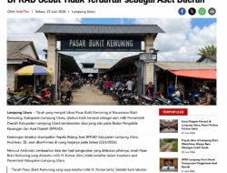Status Tanah Pasar Bukit Kemuning Jadi Sorotan, BPKAD Sebut Tidak Terdaftar sebagai Aset Daerah