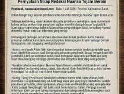 Menjaga Integritas, Mengawal Kebenaran: Pernyataan Sikap Redaksi Nuansa Tajam Berani
