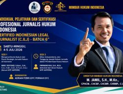 MHI Bersama DPP AKPERSI Perkuat Profesionalisme Jurnalis Melalui C.ILJ Batch 6