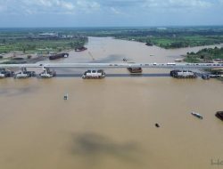 Dukung Pembangunan Tol Palembang – Betung, HKA Rampungkan Pekerjaan Hotmix Jembatan Musi