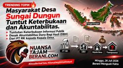 Menagih Transparansi Dana Bagi Hasil PT. RK di Desa Sungai Dungun