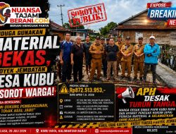 Diduga Gunakan Material Bekas, Proyek Jembatan Desa Kubu Disorot Warga: APH Didesak Turun Tangan