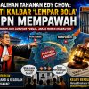 Polemik Pengalihan Tahanan Edy Chow: Kejati Kalbar Dalih ‘Sesuai Prosedur’, Wewenang Penuh di Tangan Hakim