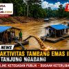 Tambang Emas Ilegal Marak di Hilir Tanjung Ngabang, APH di-Deadline Ketegasan Publik