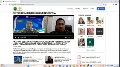 Nafkah Pasca Perceraian Bukan Sekadar Uang! Webinar Nasional MHI Ungkap Instrumen Perlindungan Perempuan dan Anak Perspektif Maqashid Syariah