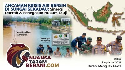 Ancaman Krisis Air Bersih di Sungai Sekadau: Sinergi Daerah dan Penegakan Hukum Diuji