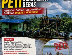 Lensa Tajam: Pembiaran PETI di Sungai Kapuas Sekadau, Negara Kalah atau Main Mata?