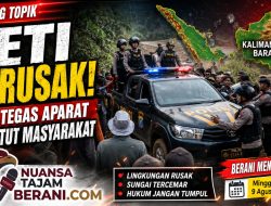 Singkawang Darurat Hukum: Penertiban PETI Nyarungkop Nyaris Ricuh, Aparat Mundur Dihadang Massa