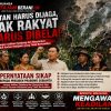 ​PERNYATAAN SIKAP KEPADA PRESIDEN PRABOWO SUBIANTO DAN GUBERNUR KALBAR