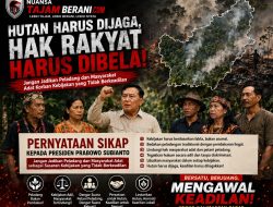 ​PERNYATAAN SIKAP KEPADA PRESIDEN PRABOWO SUBIANTO DAN GUBERNUR KALBAR