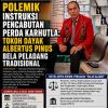 Polemik Instruksi Pencabutan Perda Karhutla: Tokoh Dayak Albertus Pinus Bela Peladang Tradisional