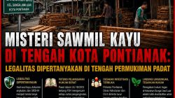 Misteri Sawmil Kayu di Tengah Kota Pontianak: Legalitas Dipertanyakan di Tengah Permukiman Padat