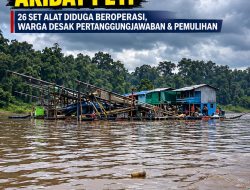 Nelayan Semitau Jerit Pendapatan Anjlok Akibat PETI, Desak Pertanggungjawaban Pengelola dan Kapolres Kapuas Hulu Diminta jangan Bungkam.